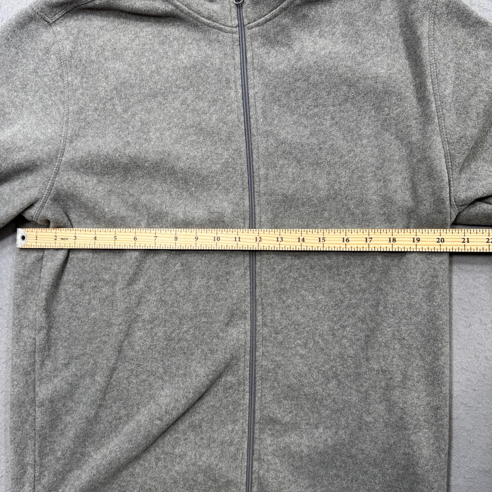 NEW Old Navy Jacket Men's Large Gray Mockneck Fleece Lined Athletic Sportswear - Picture 3 of 6